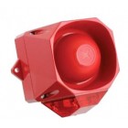 Cooper Fulleon 7062154FUL-0106 Asserta Mini Sounder Beacon 115 - 230Vac (Red Body, Red Lens)